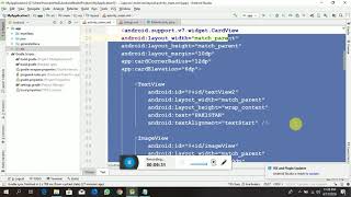 CardView and ScrollView in Android 2019