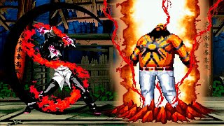 [KOF Mugen] オロチ イオリ チーム vs チャン コーハン チーム