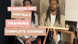 Full Course Classical Art Training | Portrait | Composition, Drawing, Painting, Sight Size Method