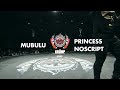 Mubulu vs Princess Noscript | Female Top 18 | EBS World Final 2019