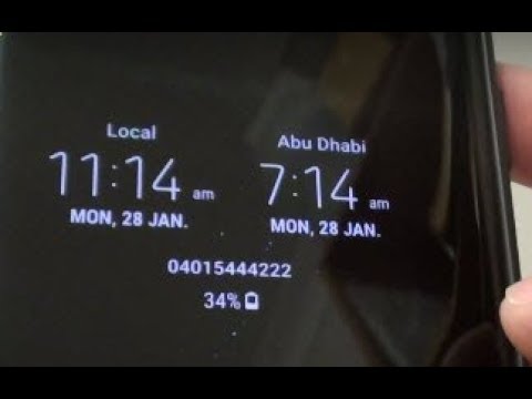 Samsung Galaxy S9: Activate Dual Clock on Always On Display Screen Samsung Galaxy S9: Activate Dual Clock on Always On Display Screen