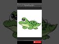 Funny Draw Crocodile|The Artist Arena| #art #drawing #digitalart #digitalcaricature #digitaldrawing