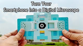 Foldscope microscope Kit Unboxing & testing