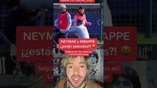 NEYMAR y MBAPPE están PELEADOS? 😱| Viral entrenamiento del Psg con Leo Messi en el medio de cracks