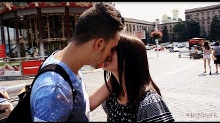 Как поцеловать девушку/Kiss prank #2 l LifeInDnepr*