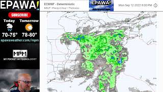 EPAWA's forecast video for Wednesday September 7th, 2022