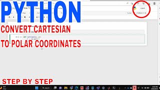 ✅ How To Convert Cartesian To Polar Coordinates In Python 🔴