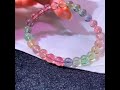 Gelang Bracelet Rainbow Tourmaline Soft Candy HQ