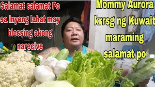 Salamat Po sa mga blessing Mommy aurora ng Kuwait Nakabili Ako ng Gulay po#pagmamahal#respect ❤️🙏🧑‍🦼