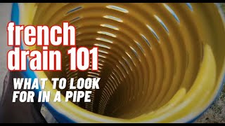 Best French Drain Pipe - 8 Slot High Octane Extra Heavy Duty Armor Pipe [ French