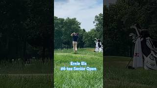 Ernie Els tees off US Senior Open Championship at Sentry World Golf course  #6 🏌️‍♀️#golf #shorts