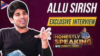 Allu Sirish Interview about ABCD Movie | Honestly Speaking With Journalist Prabhu | Telugu FilmNagar