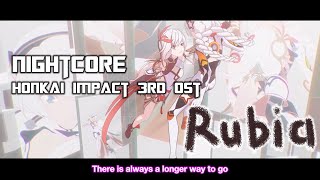 【Nightcore】Honkai Impact 3rd OST - Rubia (Lyrics)