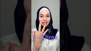 How to Count from 1 to 10 in Arabic #Shorts