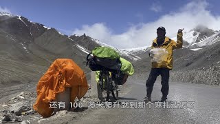 大雪纷飞麻扎达坂，总算离开青藏高原了、准备我的新疆美食之旅。