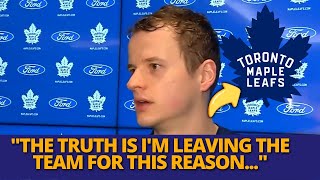 NOW! KAMPF OUT OF THE TEAM! LOOK WHAT HAPPENED! MAPLE LEAFS NEWS
