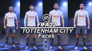 FIFA 22 - TOTTENHAM PLAYER FACES