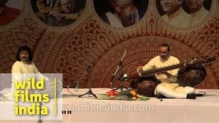 Ustad Bahauddin Dagar performing live with Ravi Shankar Upadhyay