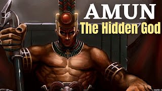 Amun-ra Egyptian God Creator Of The World The Hidden One Amon Amen  Egyptian Mythology Explained