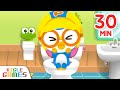 Pororo's Habit Game Non Stop Play | Learning Videos | Cartoon for Kids | KIGLE GAMES