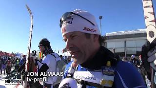 Birken skifestival 2018: Jon Almaas i mål