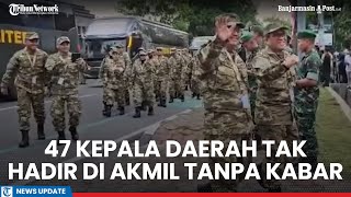 47 Kepala Daerah Tak Hadir di Akmil Tanpa Kabar, Wamendagri: Bisa Diwakilkan Sekda