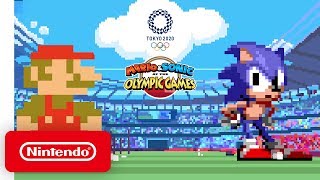 Mario & Sonic at the Olympic Games Tokyo 2020 - Classic 2D Events Reveal Trailer - Nintendo Switch