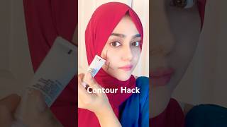 I Tried The Viral Facelift Contour Hack#shorts #makeup #contourhack #viralshorts #ytshorts