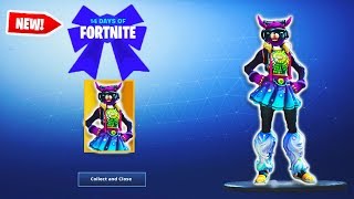 14 days of fortnite final reward new female dj yonder skin fortnite news leaks - 14 days of fortnite rewards leaked