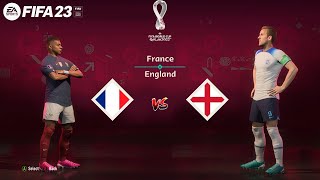 FIFA 23 - France vs England - FIFA WORLD CUP - [ Ft. Mbappe ]
