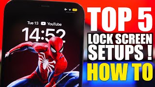 TOP 5 - iOS 16 Lock Screen Setups (Lock Screen SETUP Guide)
