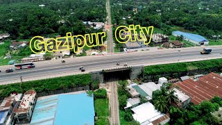 Bangladesh Dhaka Gazipur Main Area and City | Drone Footage p2