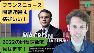 🇫🇷フランスのニュースは格好いい！マクロン、ルペン大統領選