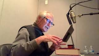 Andrew J. Robinson records his audiobook A STITCH IN TIME