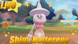 Live Shiny Hatterene - 237 encounters - Pokemon Shield