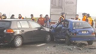 Two dead in Belgian motorway thick fog pile-ups