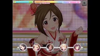 デレステ：[MASTER]満願成就♪巫女の神頼み！ FULLCOMBO (キュート曲)　ipad　アイコン速度9.5　#アイドルマスターシンデレラガールズスターライトステージ