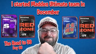 I picked up 2 96s, rolled and opened packs  / I started Madden Ultimate team in December (Day66)