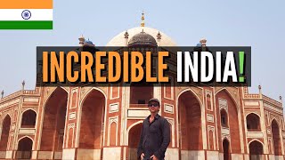 Exploring DELHI for the FIRST-TIME 🇮🇳 American in India Reaction