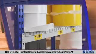 Making Labels with the Brady BMP 71 Label Printer