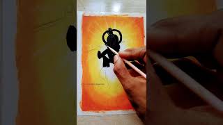 how to draw Janmashtami drawing/ drawing with oil pastel # short