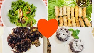 A 4 Course VALENTINE'S DINNER!!!