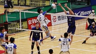 【2021天皇杯】パナソニックvs東レ 第１セット【男子バレーボール全日本選手権】