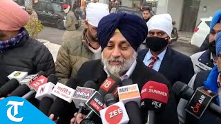 The Punjab CM should not hold any meeting on SYL issue: Sukhbir Badal