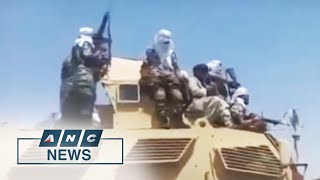 Taliban fighters drive around Kandahar in U.S. armored vehicles | ANC