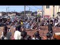 2022年　三日曽根横町の獅子舞