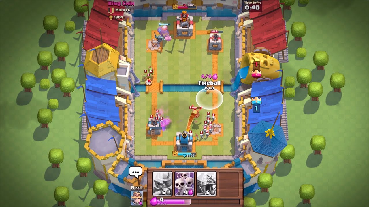 Clash Royale Gameplay First Look Youtube