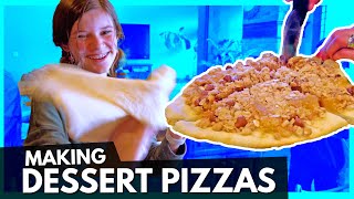 Making Dessert Pizzas - What kind of pizza would you make?