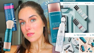 FULL FACE OF COLORESCIENCE // is it worth the price??? | Rudi Berry