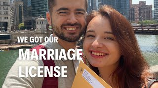 GETTING MARRIAGE LICENSE IN CHICAGO VLOG | BOZHENA SHEREMETA